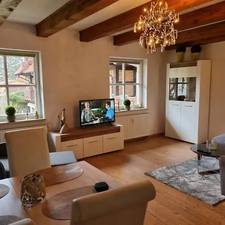 Ferienwohnung Domizil an der Huysburg Dingelstedt Exterior foto
